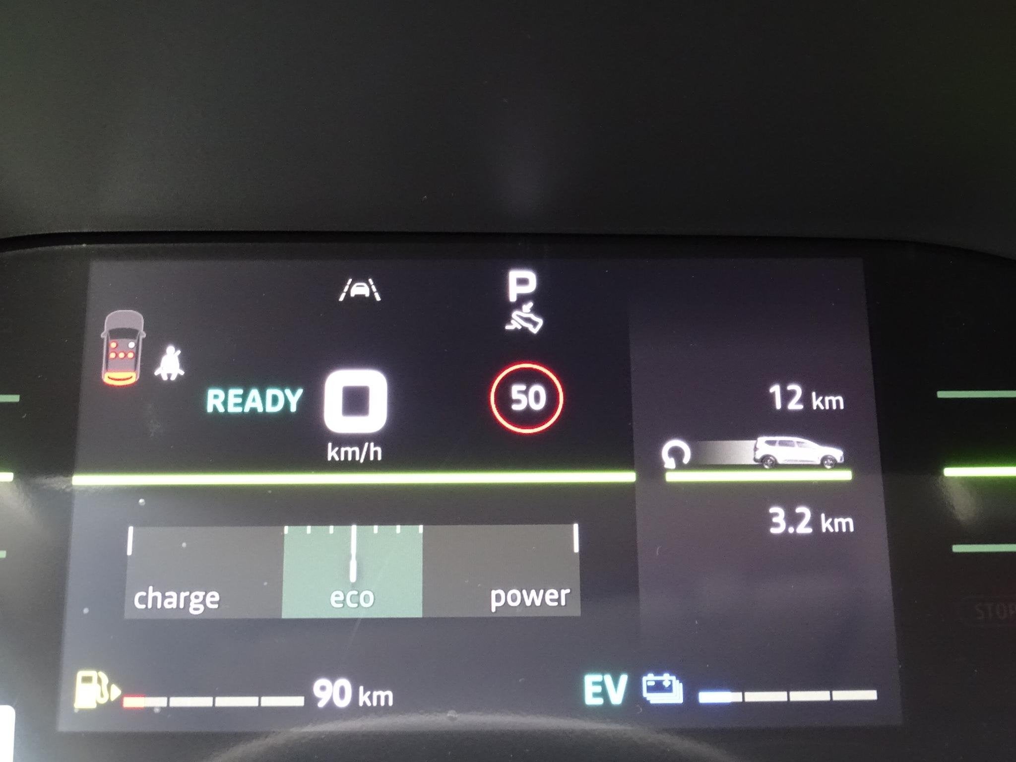 Dacia Jogger 1.8 hybrid 155 expression 7p. APPLE CARPLAY & A, Auto's, Lane Keeping Assist, Stof, 1789 cc, Euro 6