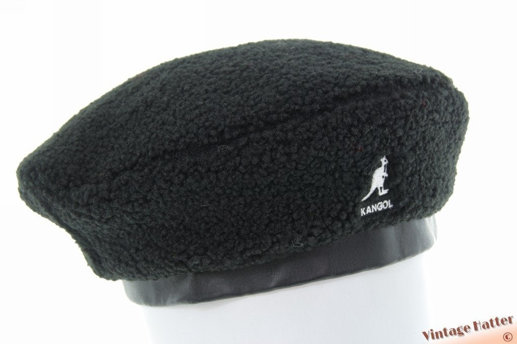 Kangol pluizige baret zwart 58-62 nieuw gratis verzenden NL, Hoed, Nieuw, Ophalen of Verzenden, 58 cm (L, 7¼ inch) of meer