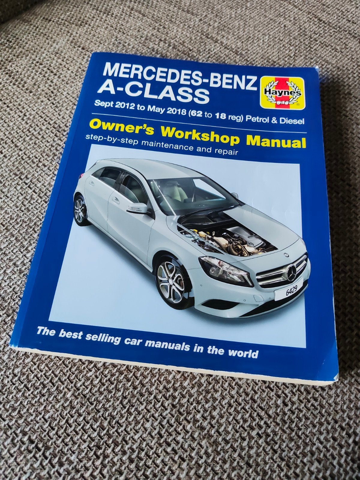 Haynes Mercedes-Benz A-Klasse Werkplaatshandboek (2012-2018), Auto diversen, Ophalen of Verzenden