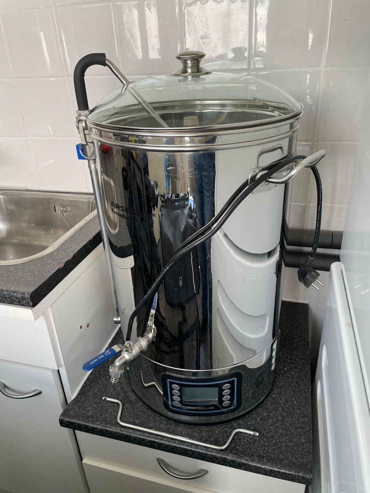 Brouwketel 30 liter, Ophalen, Gebruikt, Overige merken