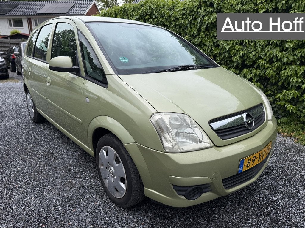 Opel Meriva 1.6-16V Enjoy | Airco | Elekt. Ramen | Dealer on, Voorwielaandrijving, Gebruikt, 4 cilinders, Metallic lak