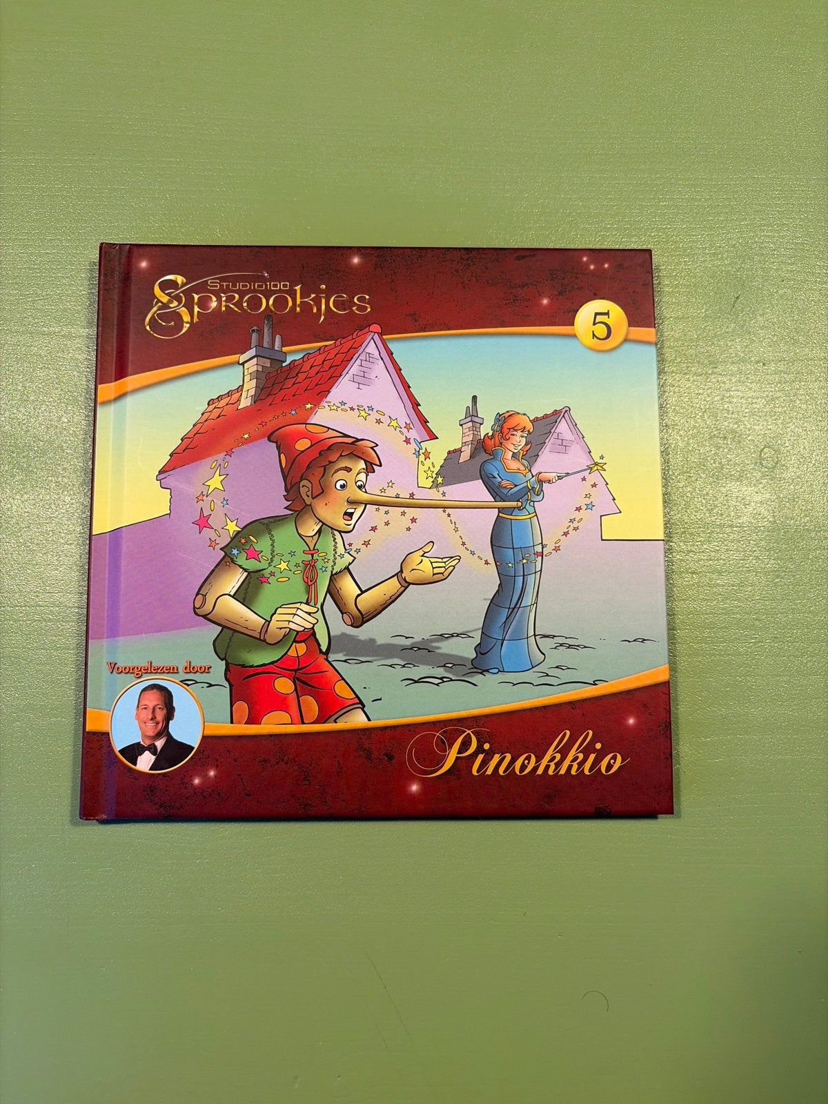 Pinokkio - Studio 100 Sprookjes Boek en CD, Ophalen of Verzenden, Zo goed als nieuw