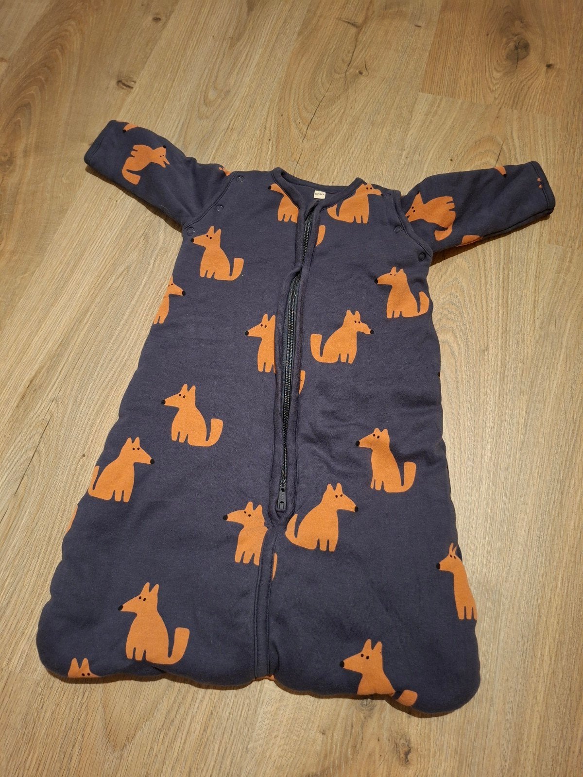 Hema Vossenprint slaapzak maat 50/62, Kinderen en Baby's, Dekens, Slaapzakjes en Inbakerproducten, Ophalen, Zo goed als nieuw