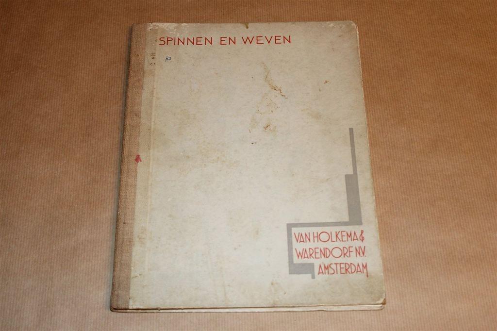 Spinnen en Weven — Vintage Handwerkboek [1935], Ophalen of Verzenden, Gelezen, Overige onderwerpen