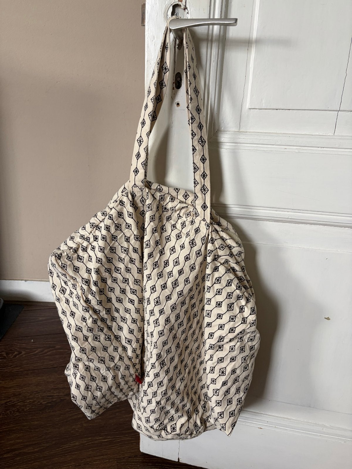 Grote Sissy Boy tas met rits, Ophalen of Verzenden, Gebruikt, Beige, Shopper