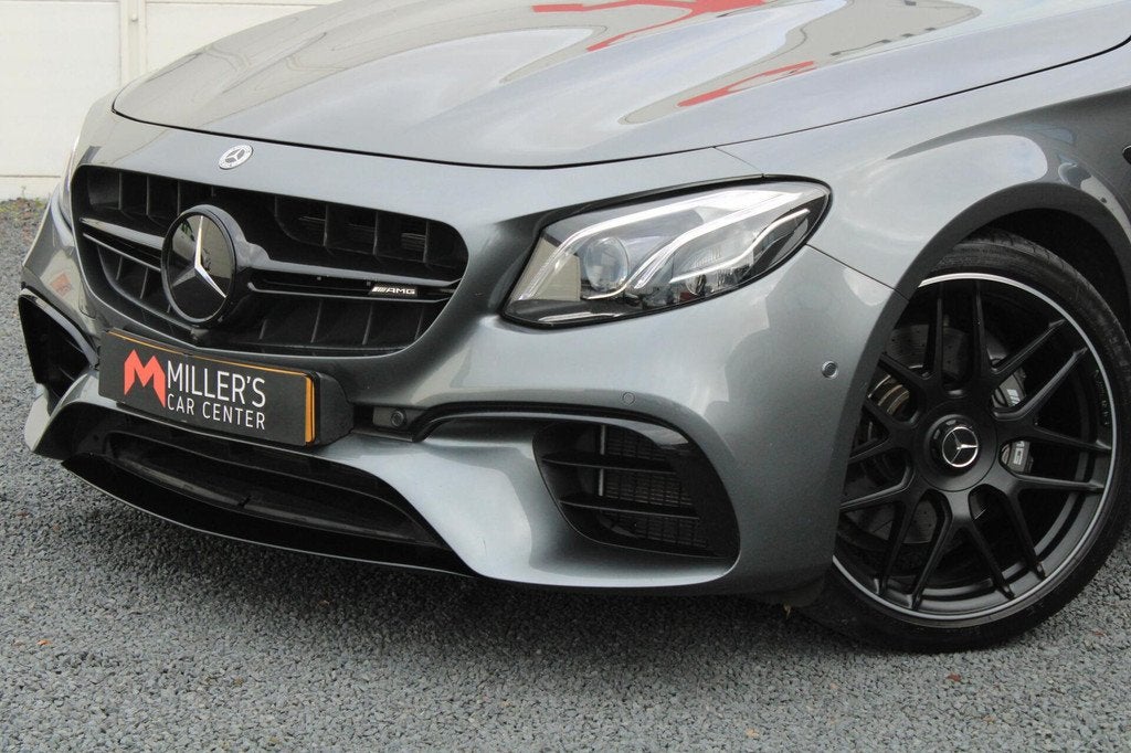 Mercedes E-klasse AMG 63 4MATIC 360 PANO HUD LUCHTVERING, Automaat, Gebruikt, Met garantie (alle), Vierwielaandrijving