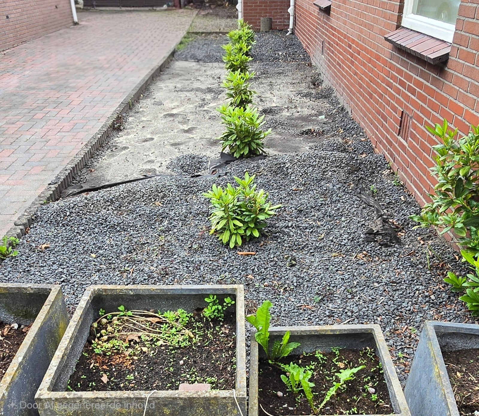 Gratis Basalt split - ca. 2 kuub, Tuin en Terras, Ophalen, Gebruikt, Split, Basalt
