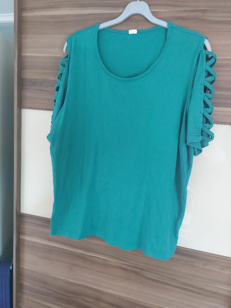 Groen shirt, Ophalen of Verzenden, Zo goed als nieuw, Groen, Shirt of Top
