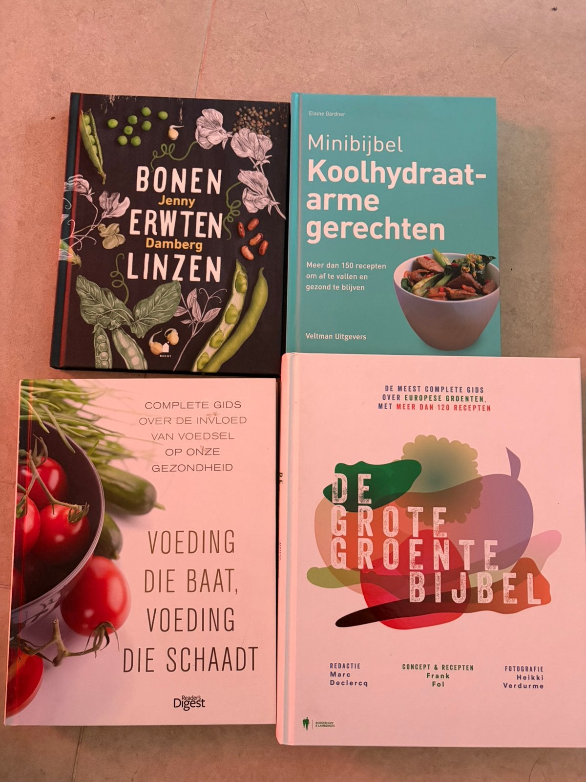 Kookboeken / kookbijbel / groentebijbel, Ophalen of Verzenden, Zo goed als nieuw