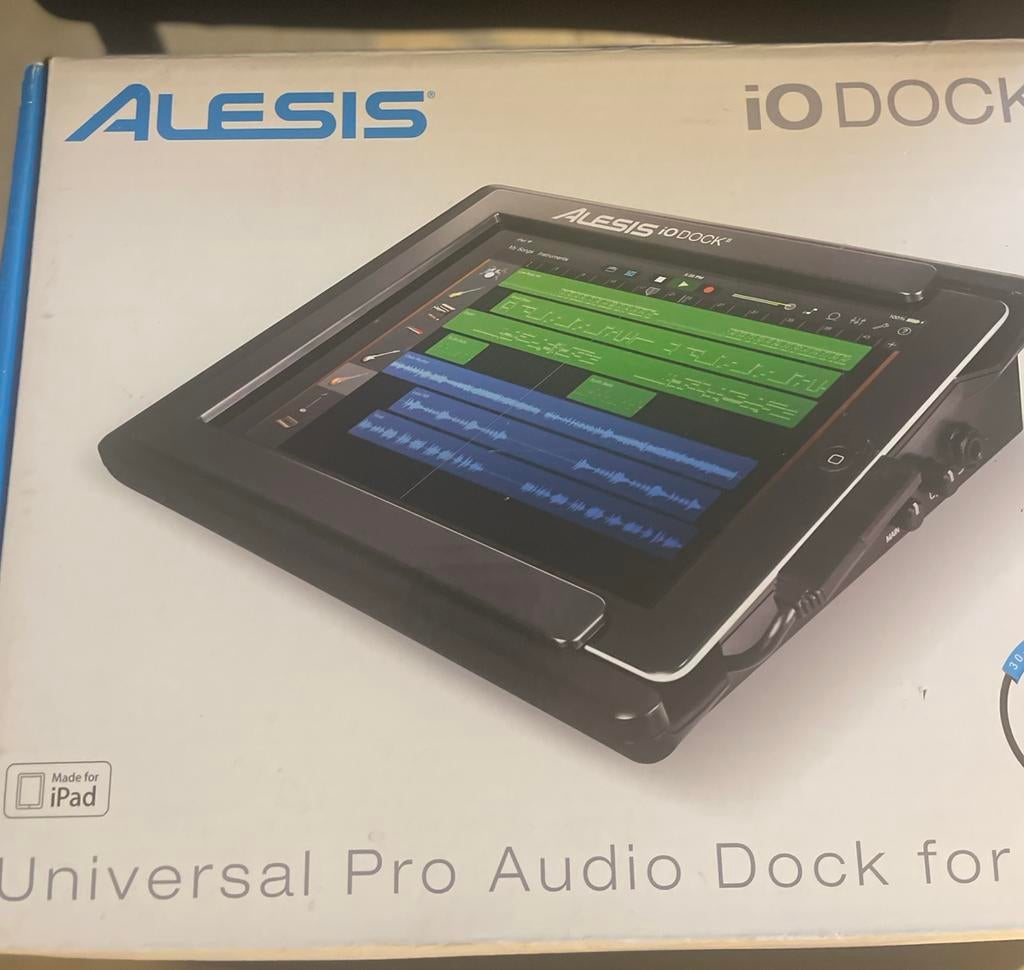 Alesis pro audio dock ( voor multitrack recording op iPad), Computers en Software, Apple iPads, Gebruikt, Apple iPad, 10 inch