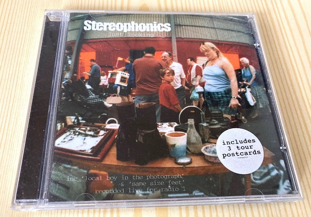 CD Single Stereophonics - Just Lookin' (UK Import) Postcards, Cd's en Dvd's, Ophalen, Zo goed als nieuw, Rock en Metal