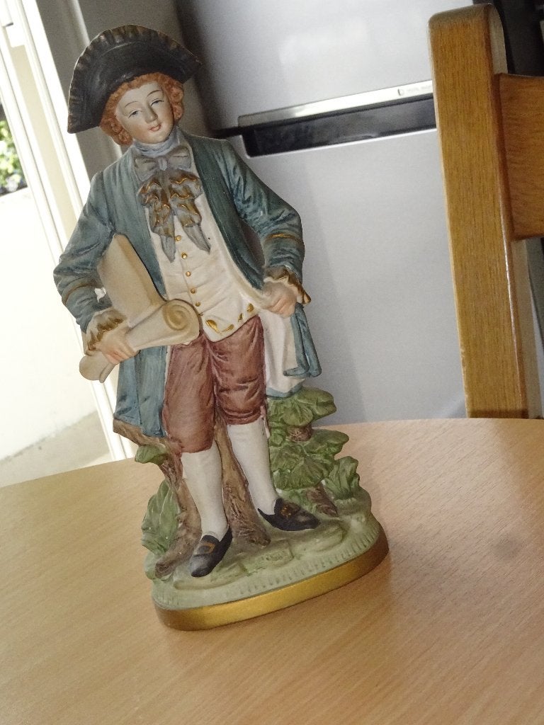 Porselein Beeldje., Verzamelen, Beelden en Beeldjes, Ophalen of Verzenden, Zo goed als nieuw, Mens