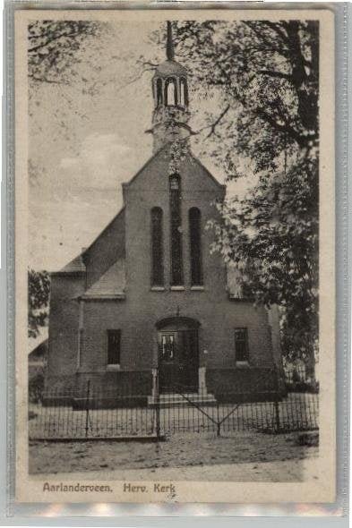 Aarlanderveen Herv kerk st 1929