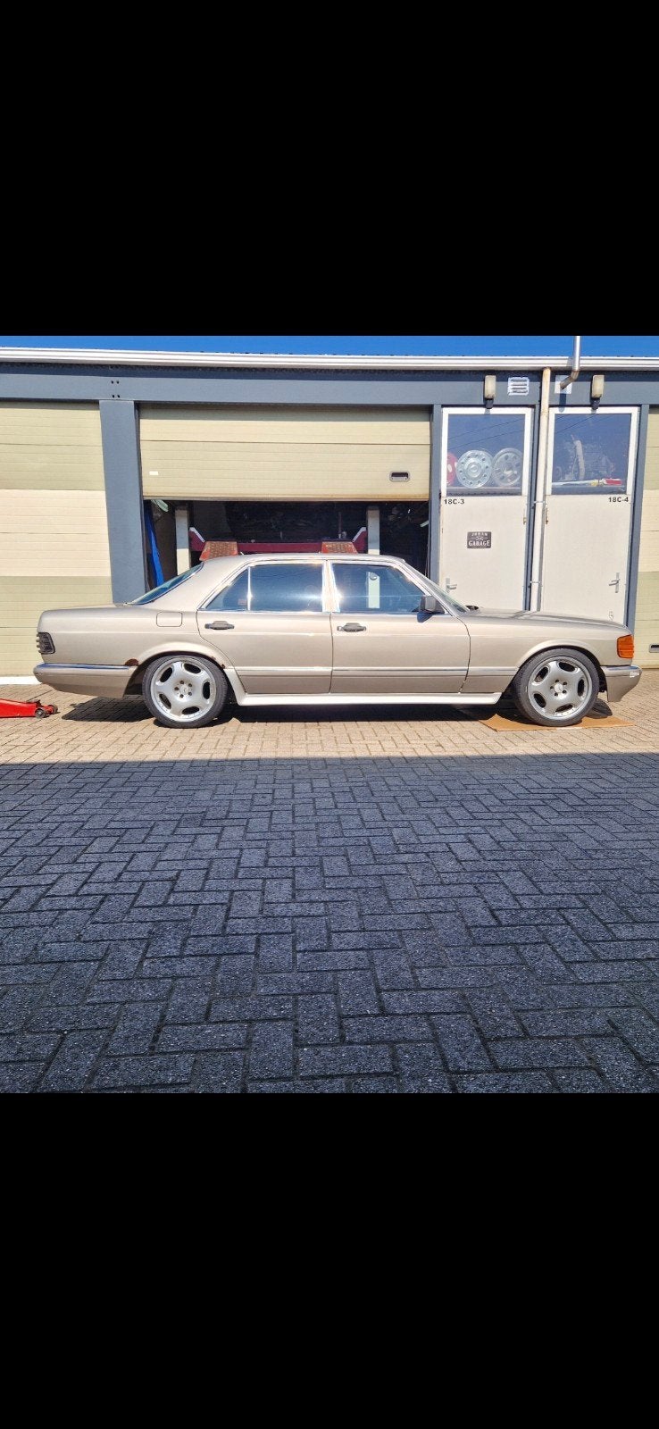 Mercedes Benz W126 SE Zender sideskirts, Ophalen, Gebruikt, Mercedes-Benz