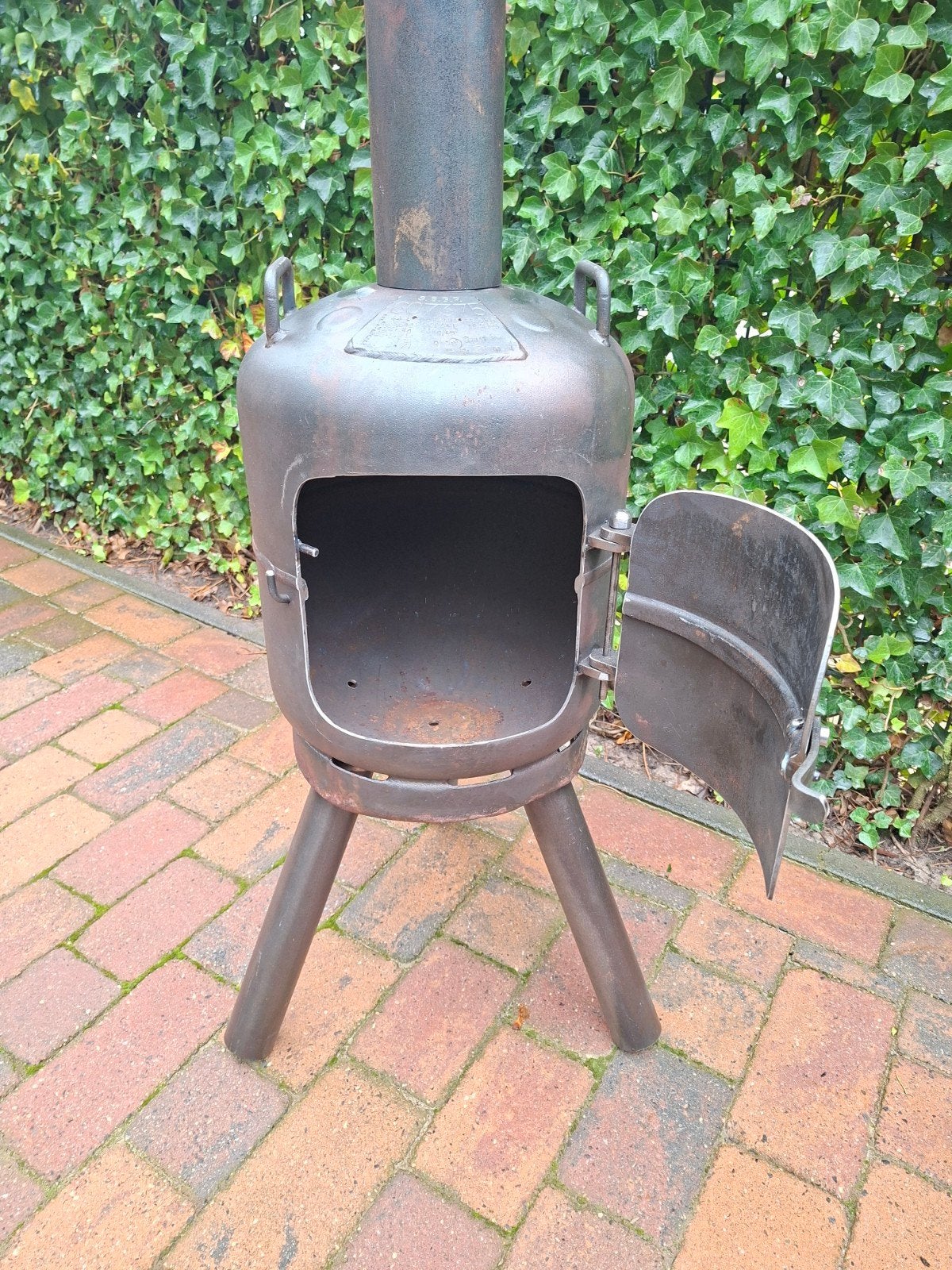 Grote mooie Tuinkachel Terraskachel Tuinhaard vuurkorf, Ophalen, Nieuw