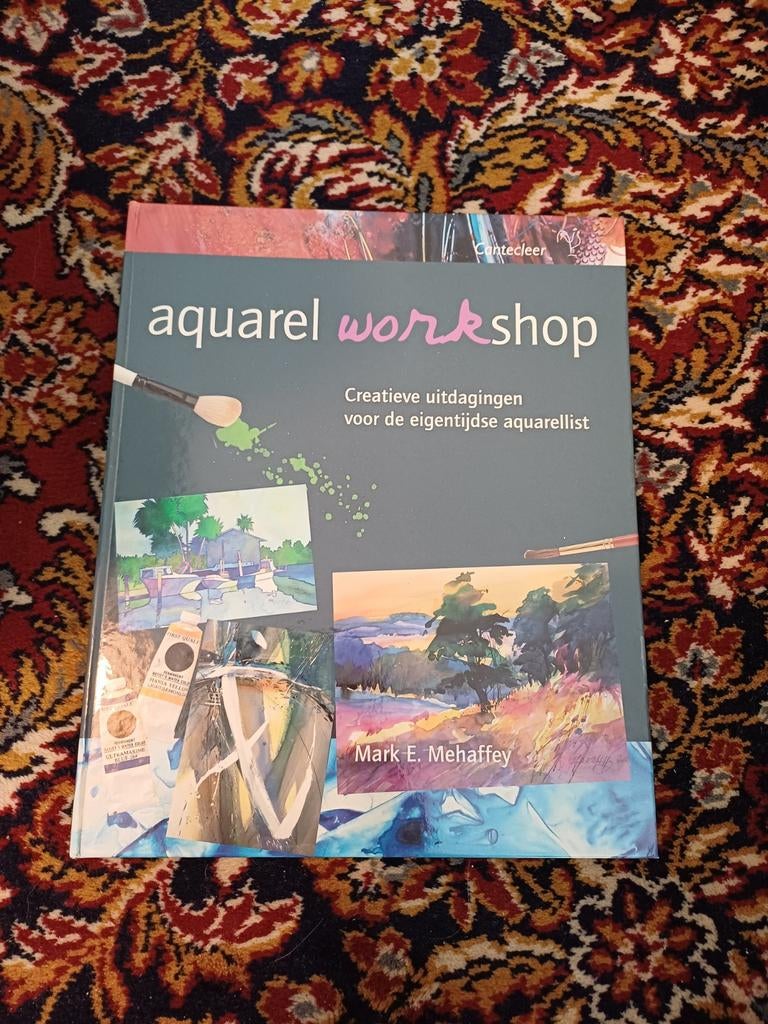 Aquarel Workshop: Creatieve uitdagingen voor aquarallisten, Ophalen of Verzenden, Zo goed als nieuw, Schilder- en Tekenkunst, Mark E. Mehaffey
