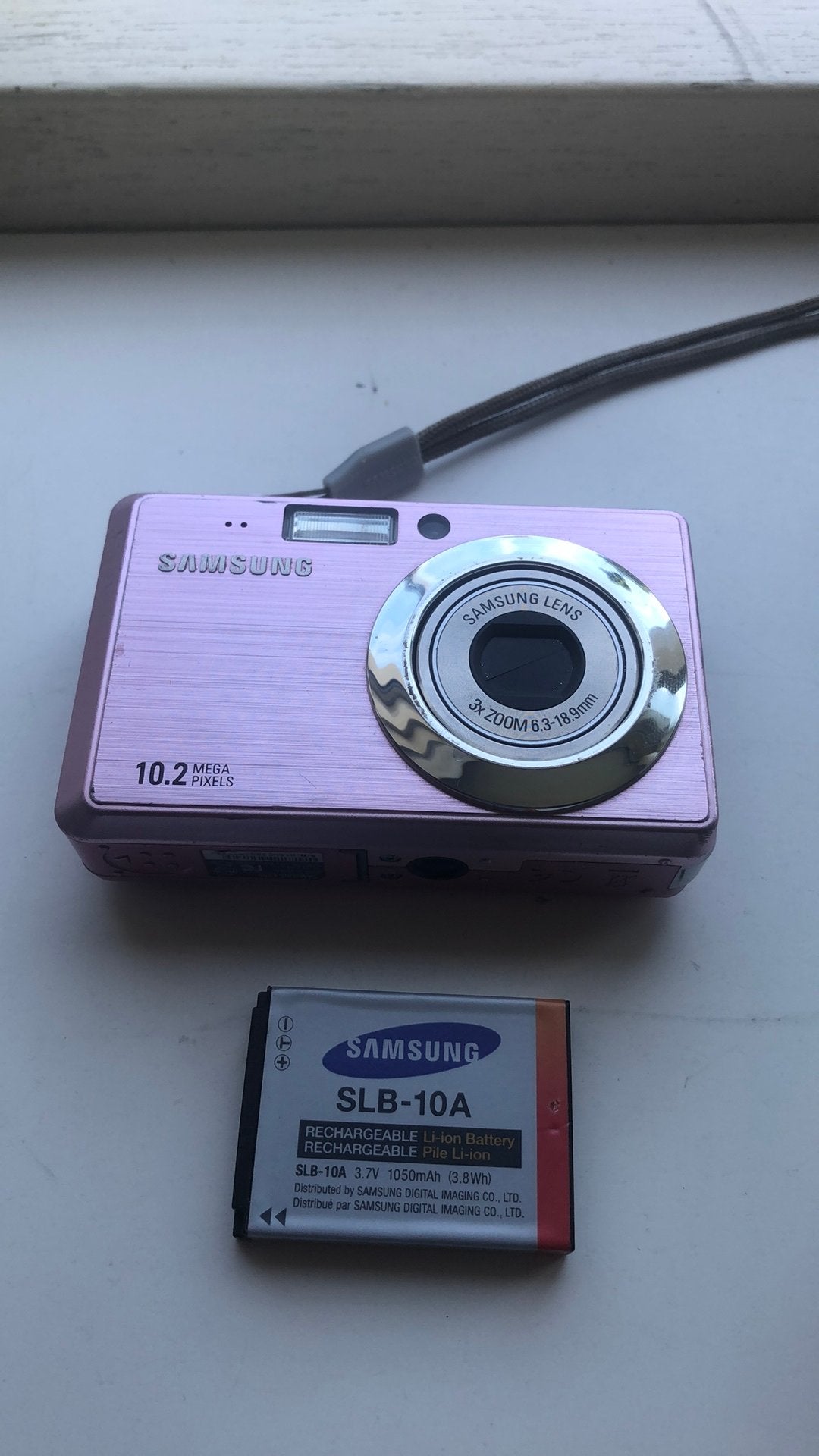 Samsung ES55 Compactcamera - Roze, 10.2 MP, 3x Zoom, Ingebouwde flitser, Gebruikt, Ophalen of Verzenden, Compactcamera
