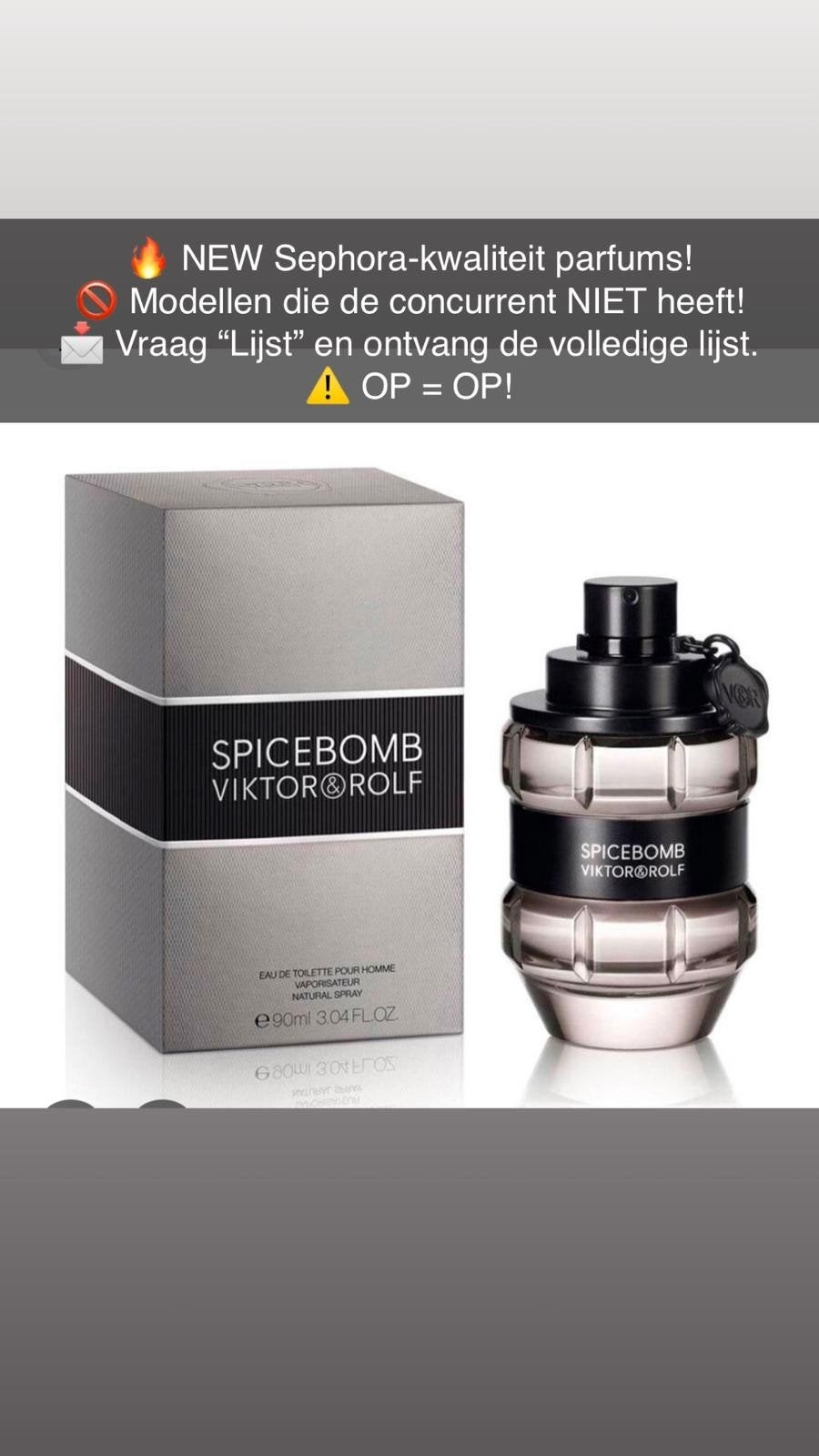 partij sephora parfums, Ophalen, Nieuw