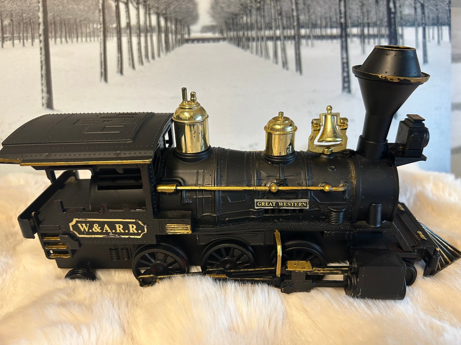 Aparte oude western locomotief gepimpt, Ophalen of Verzenden