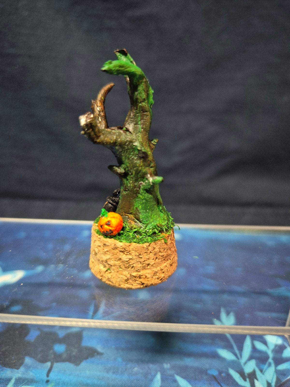 [Handgemaakt Miniatuur Klei Beeldje] Spooky Halloween boom, Ophalen, Nieuw, Fantasy