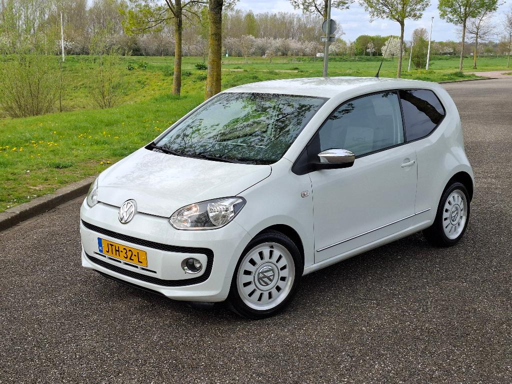 Volkswagen Up! 1.0 bj 2012 Airco Stoelverw Navi 75PK, Euro 5, Stof, 74 pk, 4 stoelen