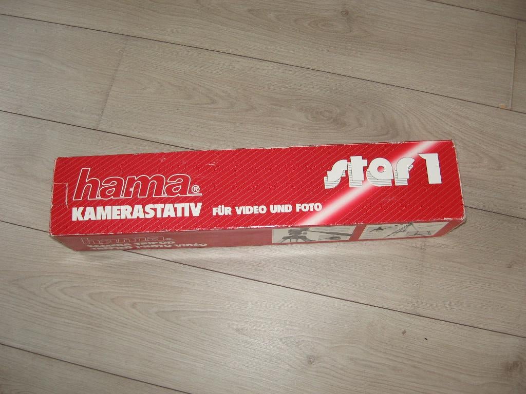 Statief star 1 voor alle camera’s voor foto en video €17,50., Ophalen of Verzenden, Zo goed als nieuw, Minder dan 150 cm, Driepoot
