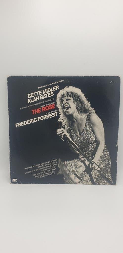 Bette Midler - The Rose Original Soundtrack 1978 LP 50681, LP, Gebruikt, Pop, Ophalen of Verzenden