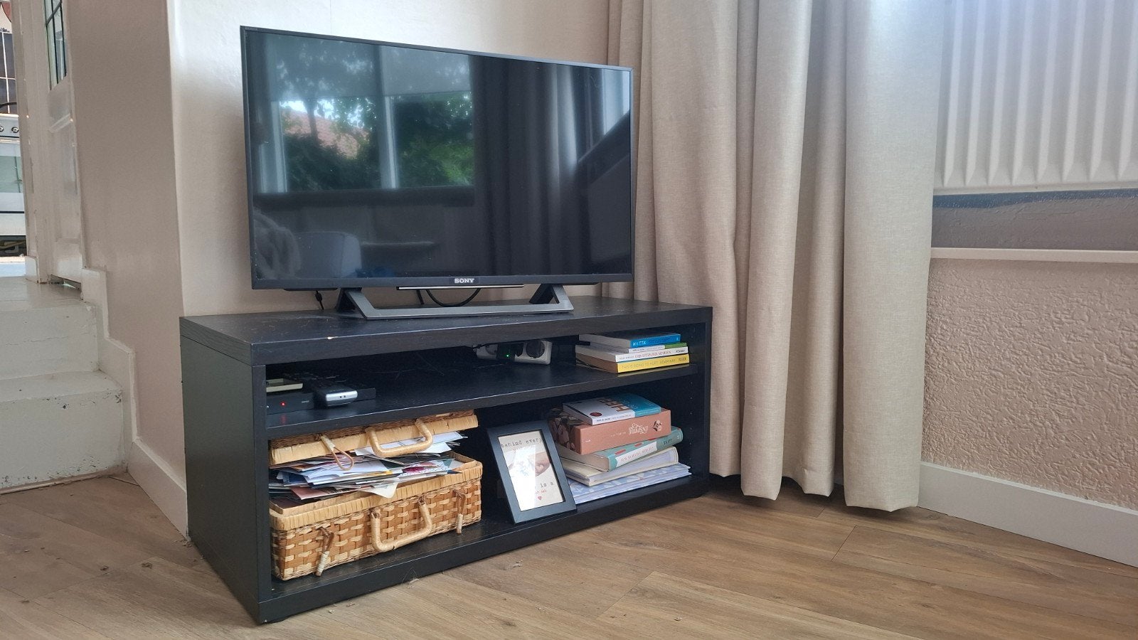IKEA TV-meubel/kastje 90cm breed, Ophalen, Gebruikt, 50 tot 100 cm, Minder dan 100 cm