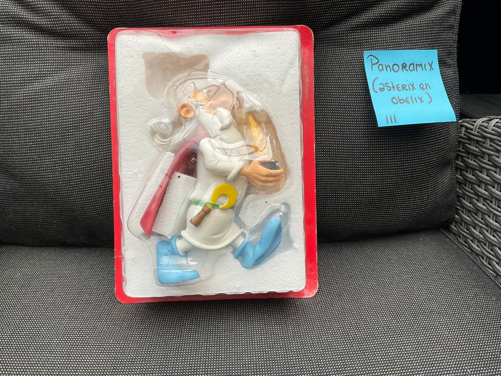 Nieuw (geseald) Panoramix beeld van Asterix en Obelix, Ophalen, Asterix en Obelix, Nieuw, Beeldje of Figuurtje
