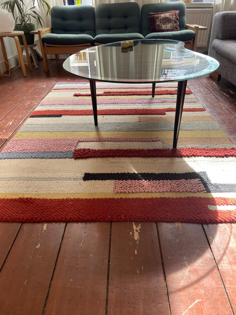 IKEA Brönden vloerkleed 170x240 cm, Ophalen, 150 tot 200 cm, 200 cm of meer, Zo goed als nieuw