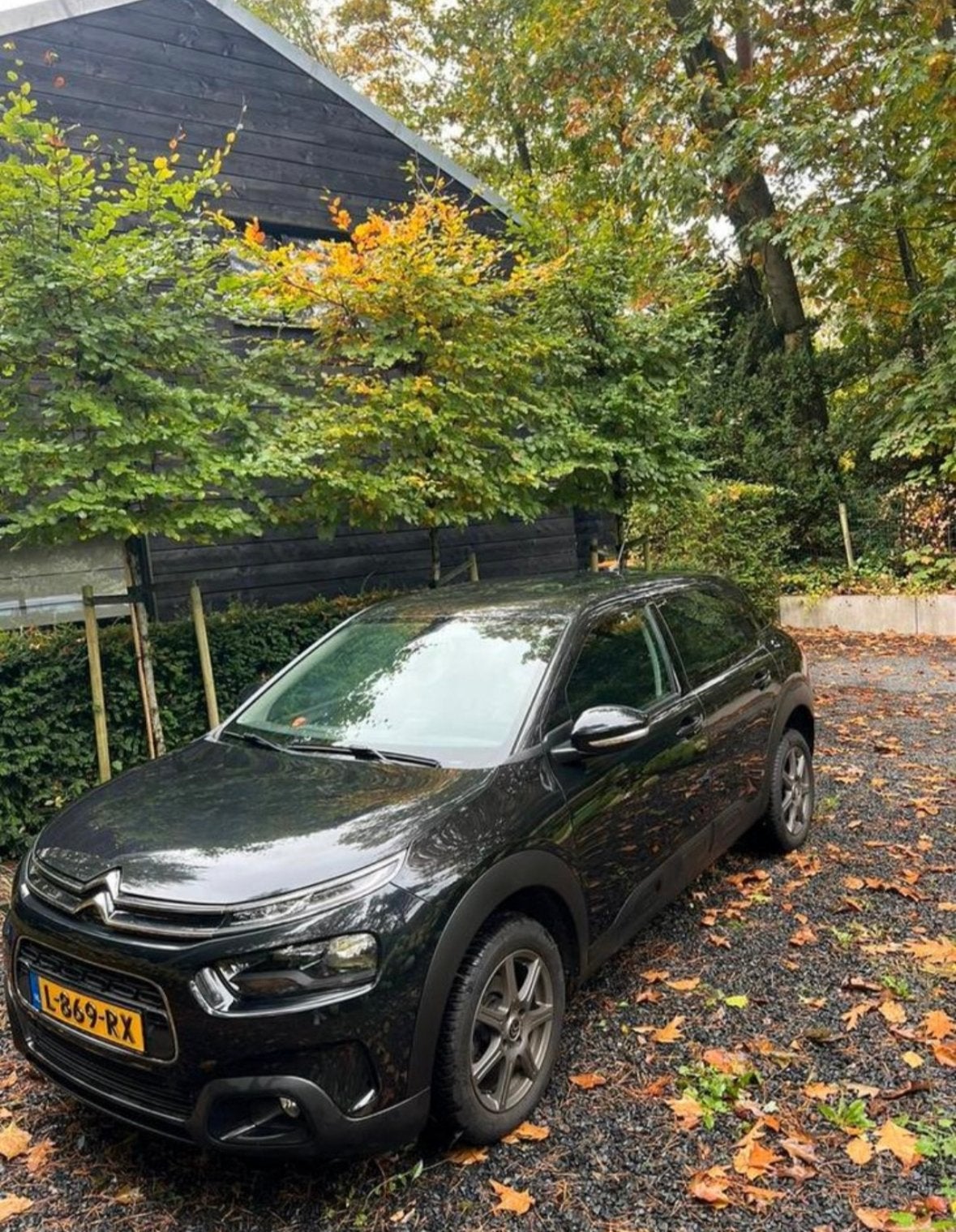 Citroën C4 Cactus 110pk S&S, automaat (2018 , 135000km), Auto's, Stof, 40 €/maand, Zwart, 920 kg