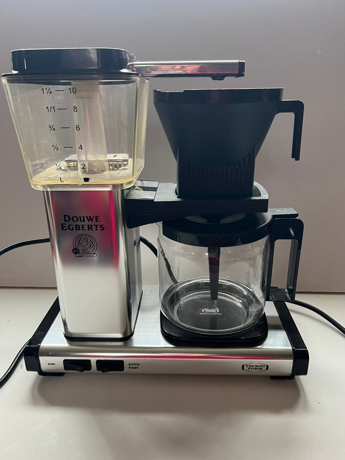 Moccamaster Technivorm koffiezetapparaat, 4 tot 10 kopjes, Ophalen, Gebruikt, Koffiemachine