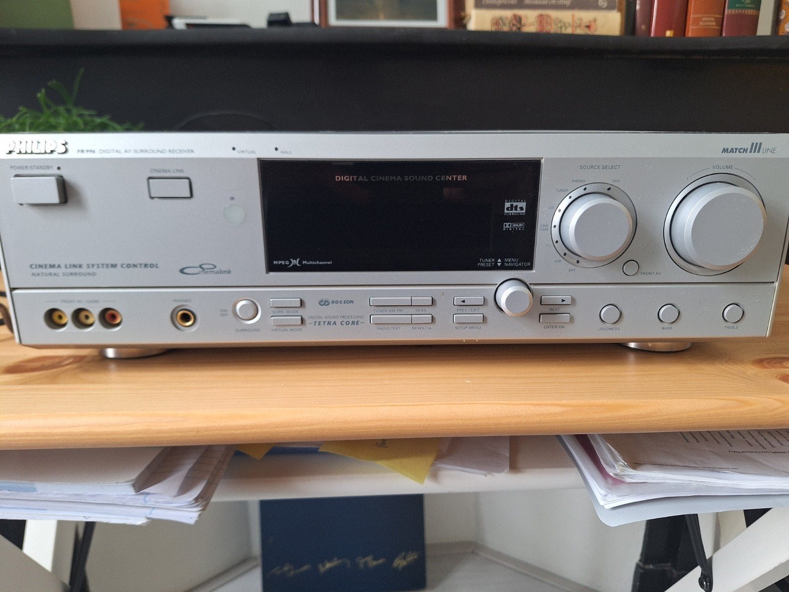 Philips receiver FR996 - zeer goede staat, Zo goed als nieuw, 60 tot 120 watt, Ophalen, Overige merken