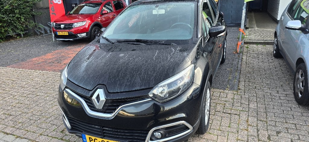 Renault Captur 0.9 TCE 90 2013 Zwart, Voorwielaandrijving, Stof, Beige, 1081 kg