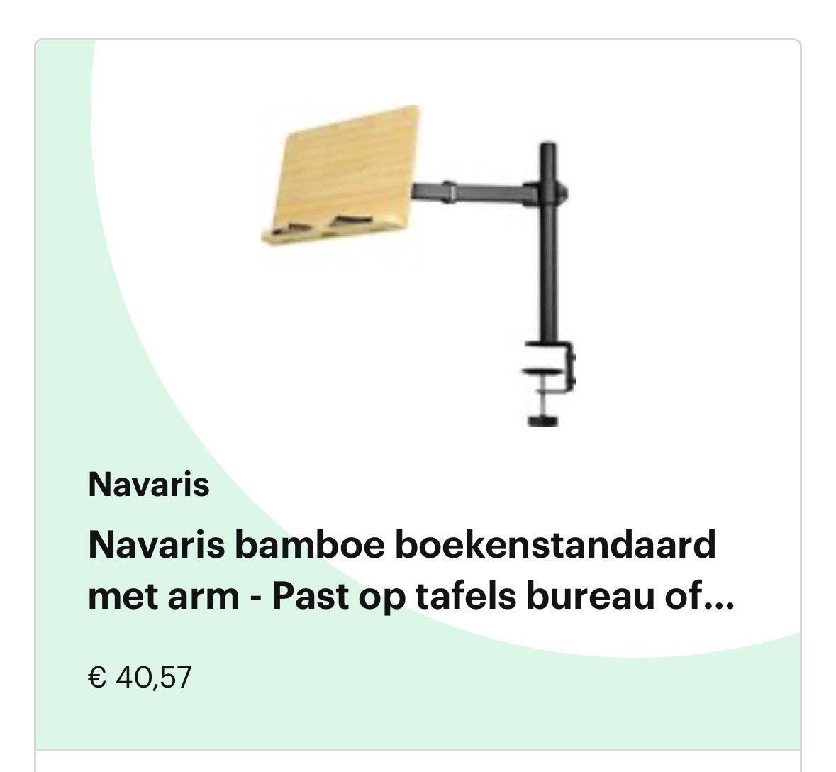 Boekenstandaard NIEUW, merk: Navaris, Ophalen of Verzenden, Nieuw