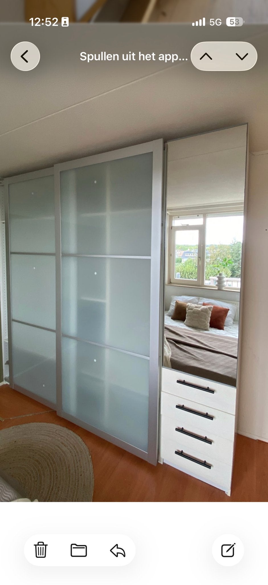 IKEA PAX Kast in Maastricht - gratis afhalen, Ophalen, Gebruikt, Glas, 200 cm of meer