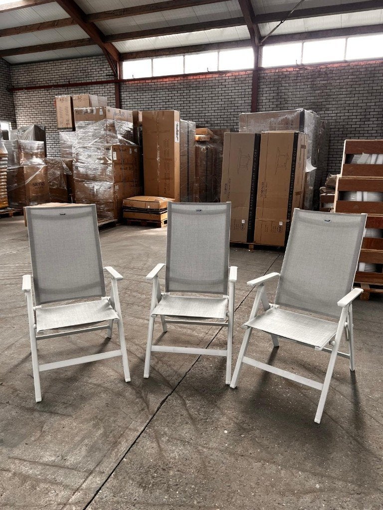 3x Hartman verstelbare tuinstoelen – speciale aanbieding, Tuin en Terras, Hartman, Inklapbaar, Ophalen, Hartman