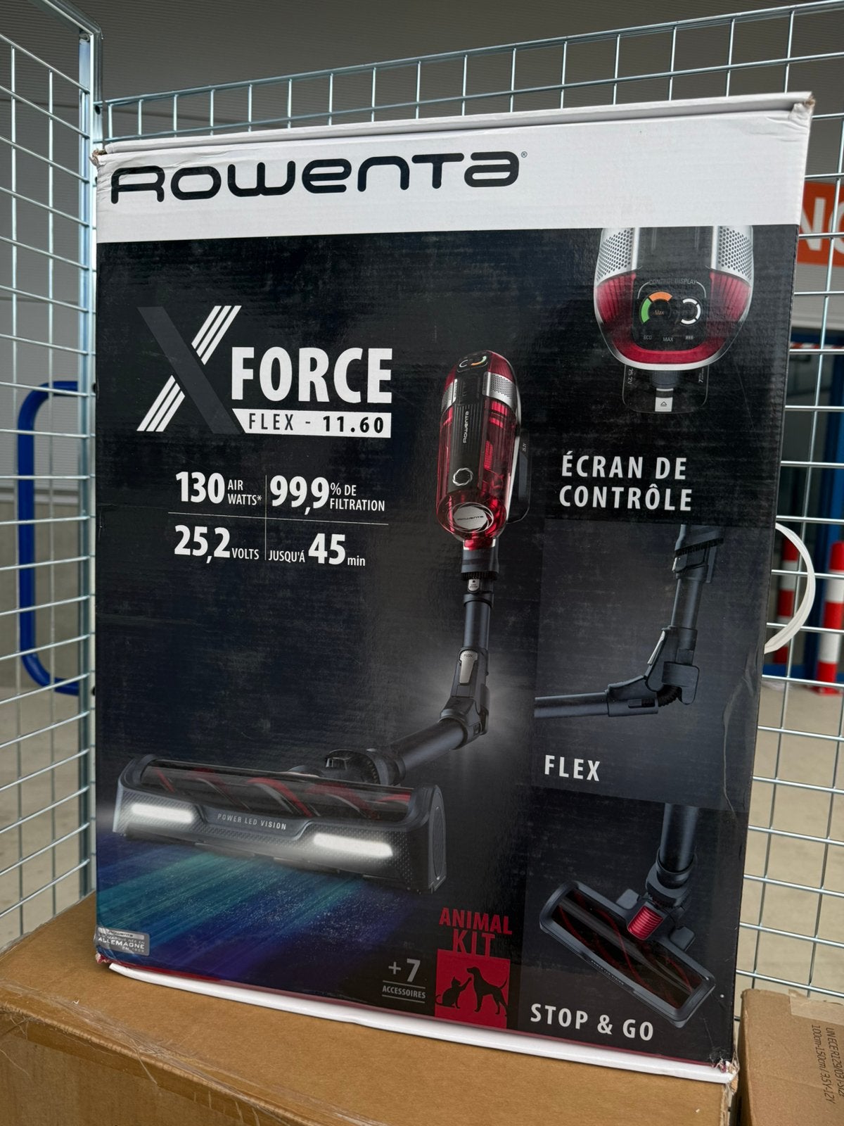 Rowenta X-Force Flex 11.60 RH9878WO Draadloze Steelstofzuige, Witgoed en Apparatuur, Stofzuigers, Rowenta, Ophalen of Verzenden