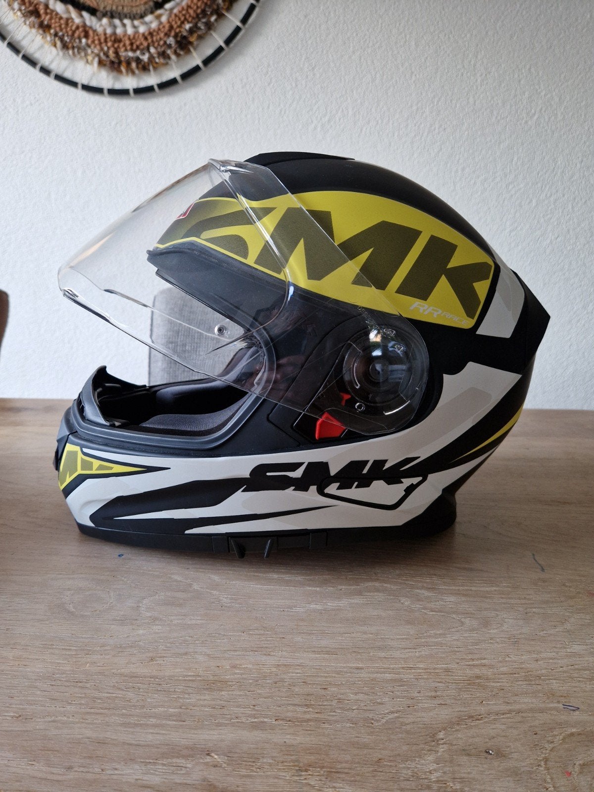 SMK integraalhelm motorhelm scooterhelm maat S 55/56cm, Kinderen, Integraalhelm, S, Tweedehands