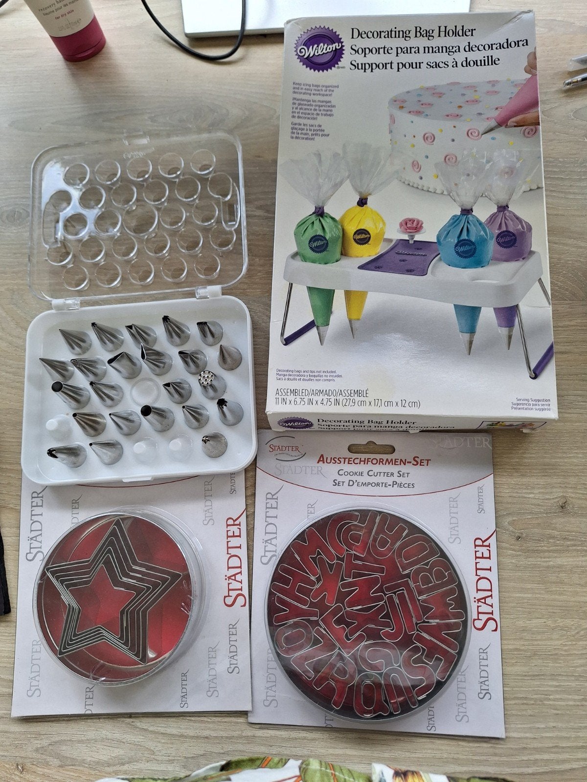 Decoratie pakket, Ophalen of Verzenden, Gebruikt, Taarten of Cupcakes, Versiering