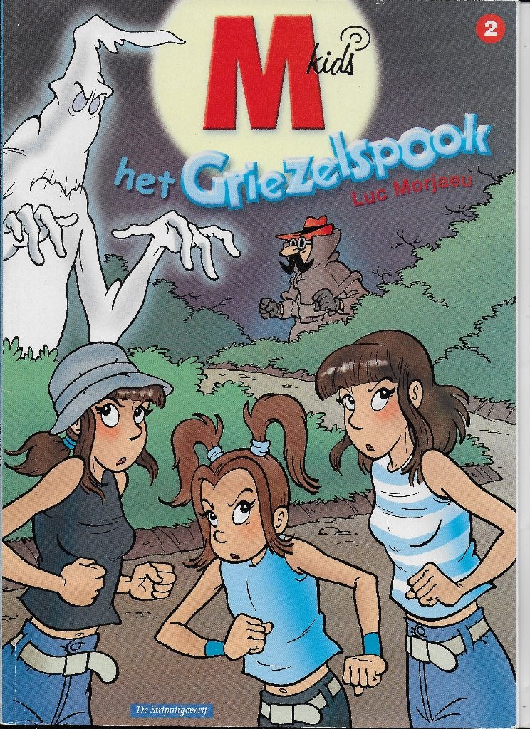 Stripboek M-kids _ het Griezelspook, Eén stripboek, Ophalen of Verzenden, Gelezen