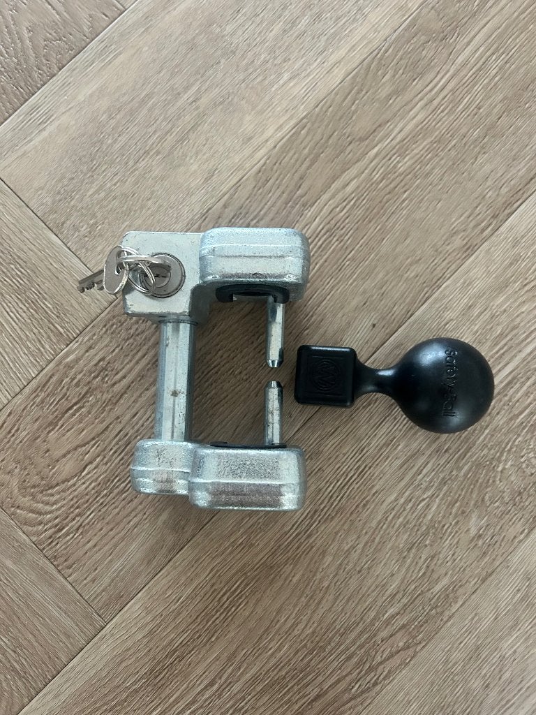 Disselslot voor aanhanger/caravan Winterhoff Robstop WS 3000, Caravans en Kamperen, Ophalen, Zo goed als nieuw