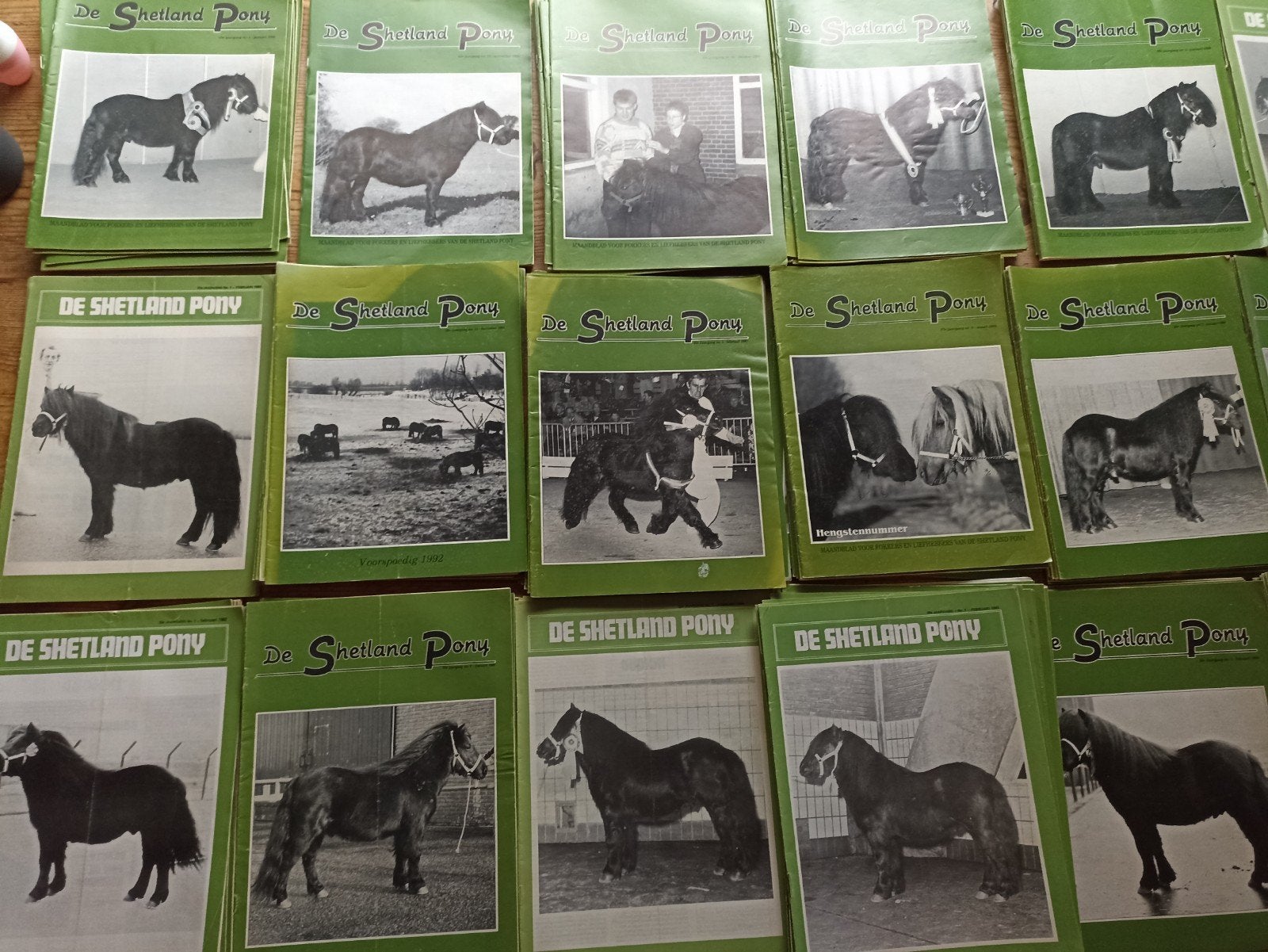 De Shetland Pony - 20 jaargangen (1976-1995), Ophalen of Verzenden, Gelezen, Overige typen