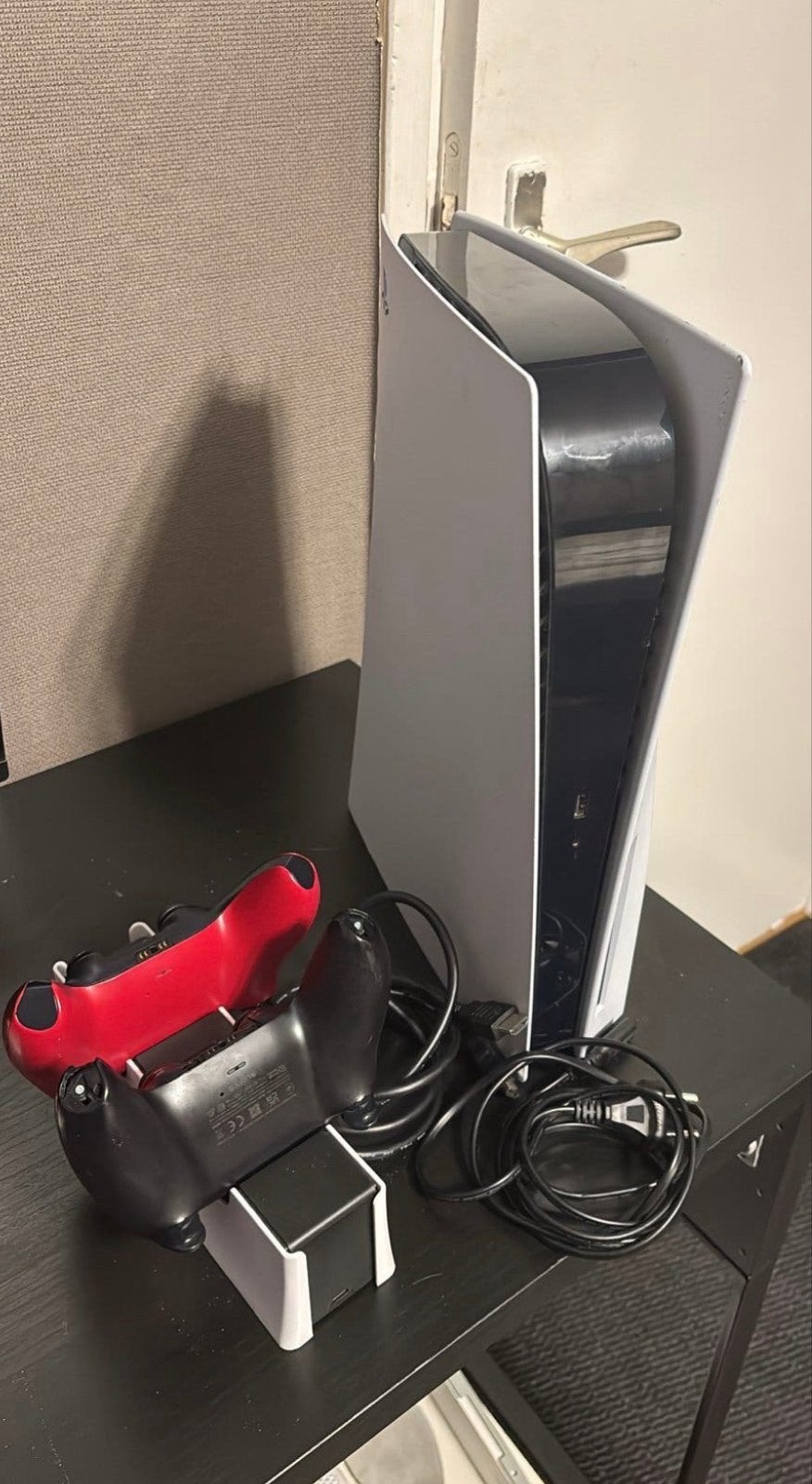 PlayStation 5 Disc Edition met 2 controllers en oplaadstatio, Ophalen, Zo goed als nieuw, Playstation 5
