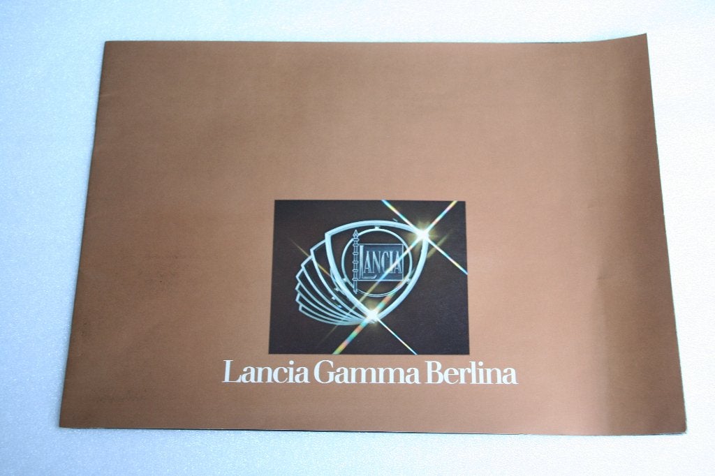 Folder Lancia Gamma Berlina (30-09-1976) (44), Boeken, Ophalen of Verzenden, Nieuw, Overige merken