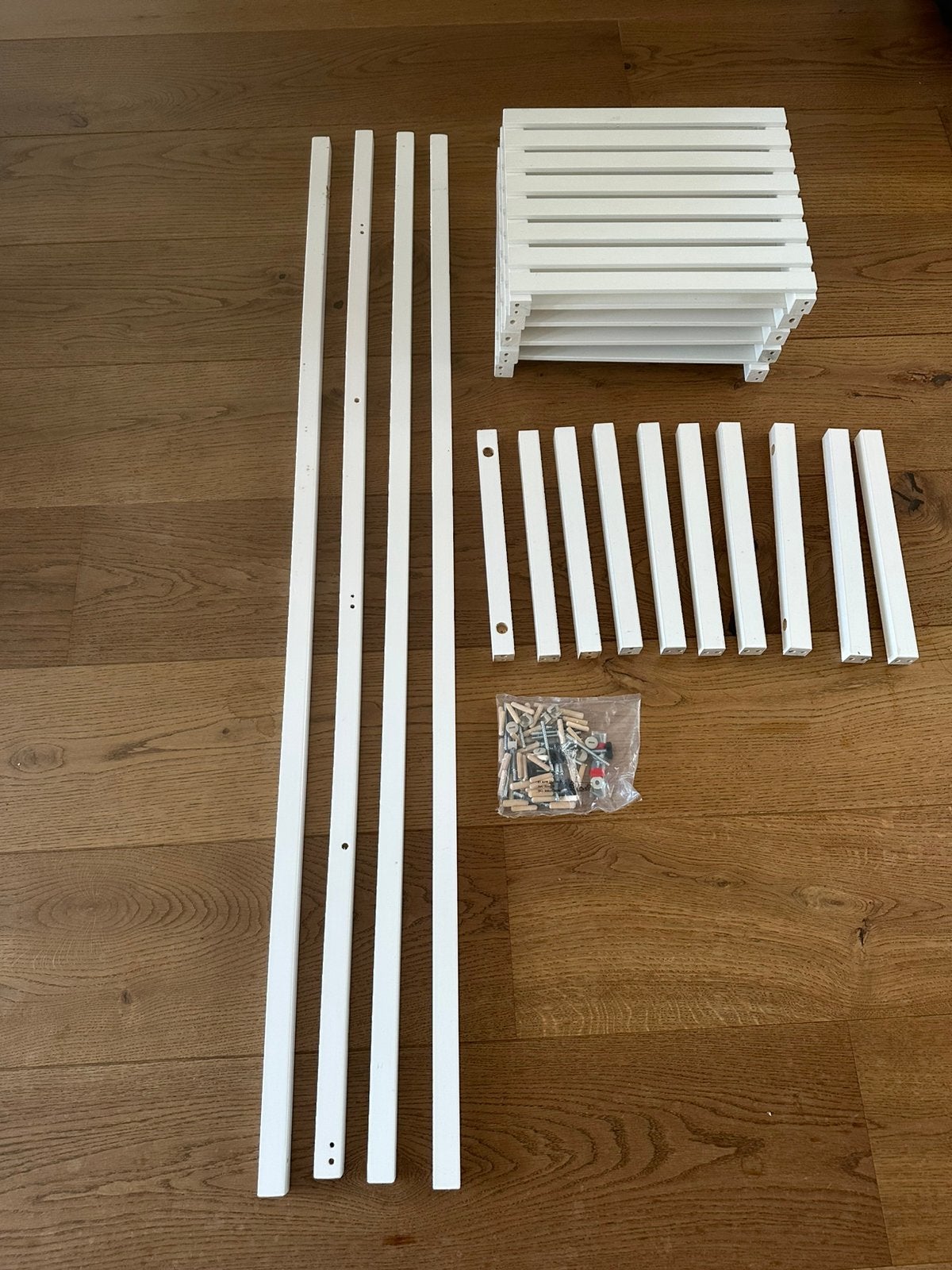 Ikea Muskan stellingkast wit 37 x 140, Huis en Inrichting, Ophalen, Zo goed als nieuw