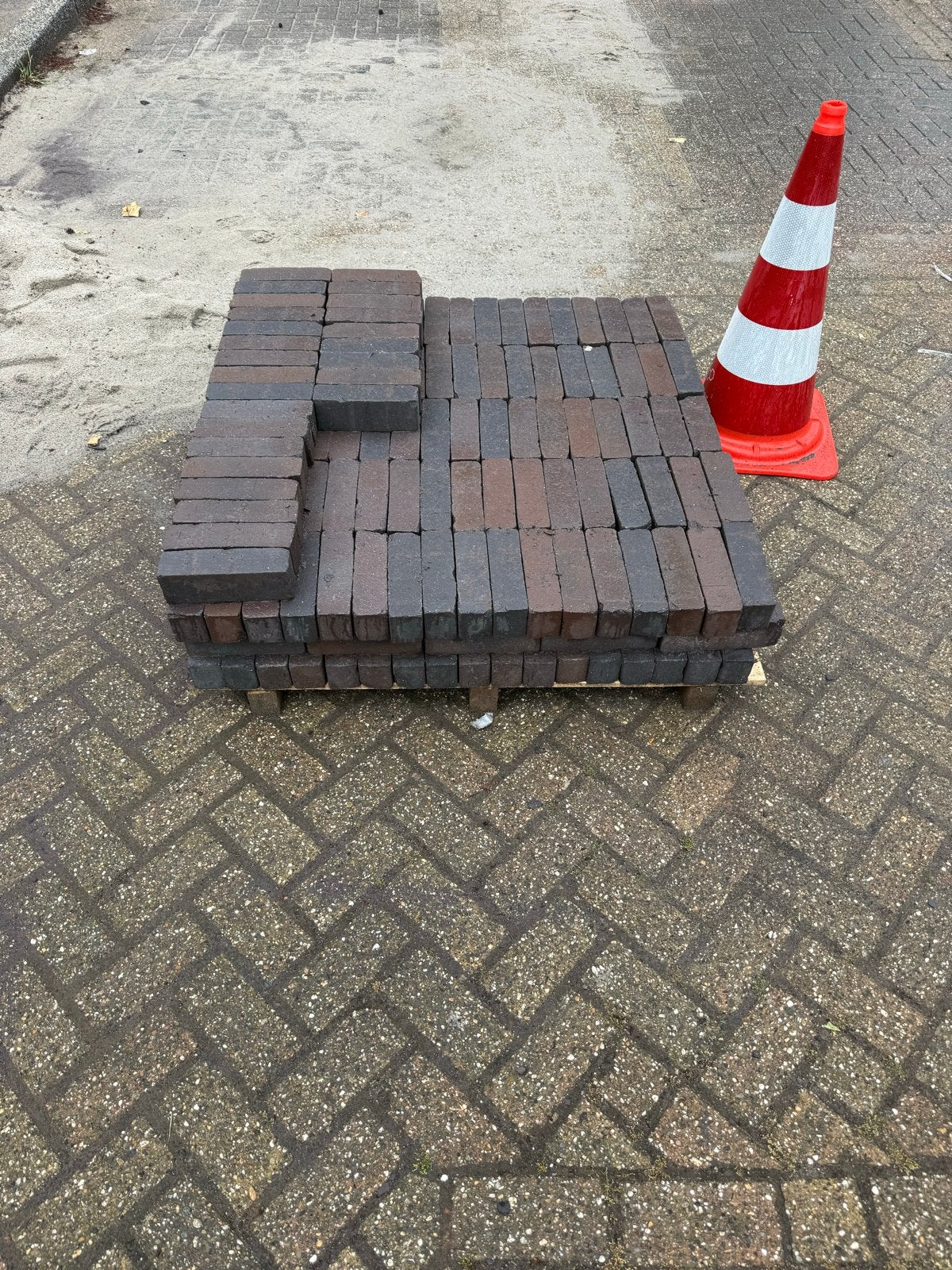 3,5 m2 gebakken dikformaat Ancona Antica, Ophalen, Keramiek, Klinkers, Nieuw