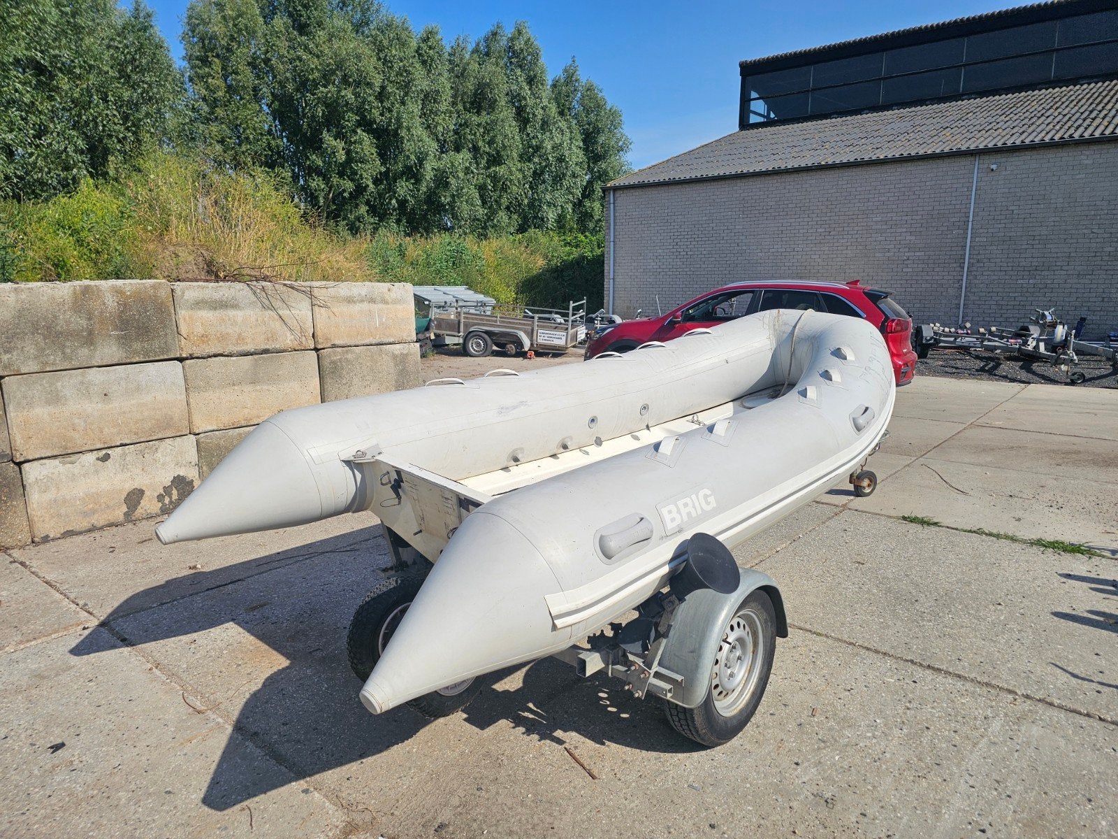 Brig F360 rib | 30pk | trailer | rubberboot, Watersport en Boten, Ophalen of Verzenden, Gebruikt, Overige typen