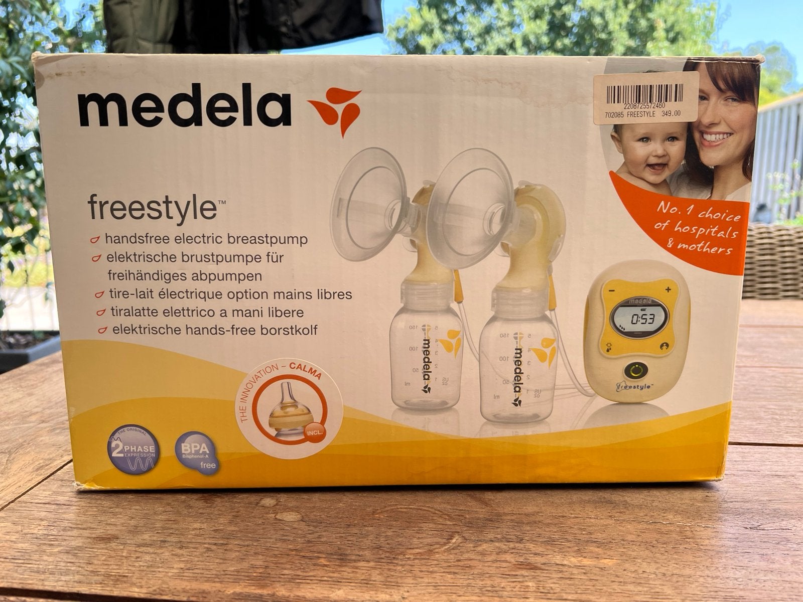 Gebruikte electrische handsfree borstkolf, Gebruikt, Medela, Borstkolf, Ophalen of Verzenden