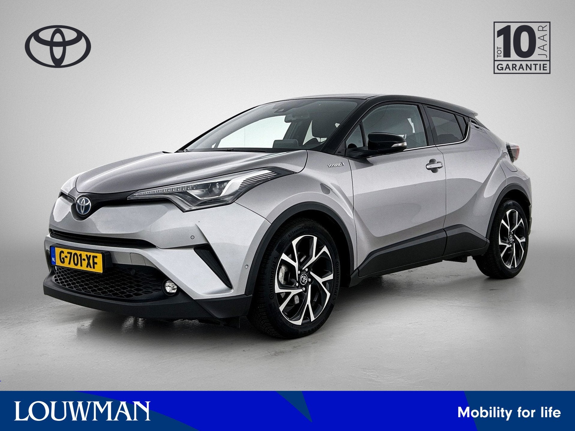 Toyota C-HR 1.8 Hybrid Style Ultimate | JBL | Dodehoek detec, 12 maanden, Stof, 4 cilinders, 122 pk